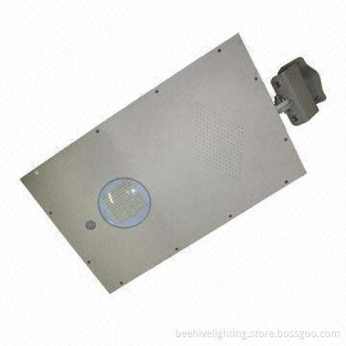 Easy to install all in one solar garden light with motion sensor & 15W Power with lithium battery